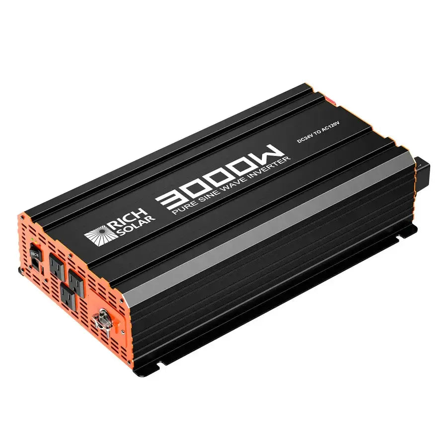 Rich Solar NOVA PURE MAX 3K - Top 3000W 24V Inverter for Off-Grid Use - RS-V3P24  Mini Split Systems Direct
