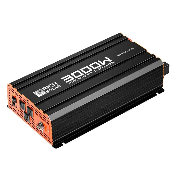 Rich Solar NOVA PURE MAX 3K - Top 3000W 24V Inverter for Off-Grid Use - RS-V3P24  Mini Split Systems Direct