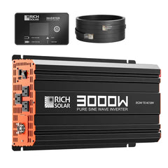 Rich Solar NOVA PURE MAX 3K - Top 3000W 24V Inverter for Off-Grid Use - RS-V3P24  Mini Split Systems Direct