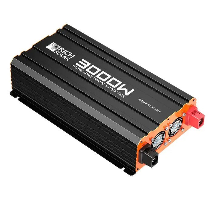 Rich Solar NOVA PURE MAX 3K - Top 3000W 24V Inverter for Off-Grid Use - RS-V3P24  Mini Split Systems Direct