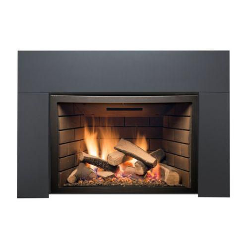 Sierra Flame ABBOT-30BL-DELUXE-LP 30" Liquid Propane Fireplace 26,000 BTU -   Mini Split Systems Direct