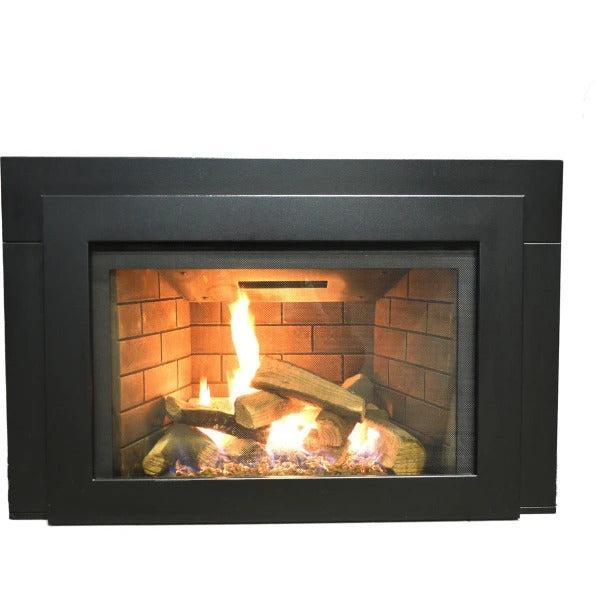 Sierra Flame ABBOT-30BL-DELUXE-LP 30" Liquid Propane Fireplace 26,000 BTU -   Mini Split Systems Direct