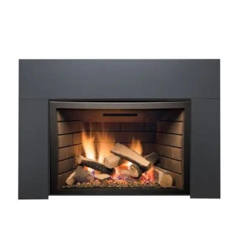 Sierra Flame ABBOT-30BL-DELUXE-NG 30" Natural Gas Fireplace 26,000 BTU -   Mini Split Systems Direct