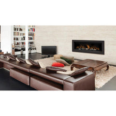 Sierra Flame Austin 65" Natural Gas Direct Vent Linear Fireplace - AUSTIN-65G-NG-DELUXE  Mini Split Systems Direct