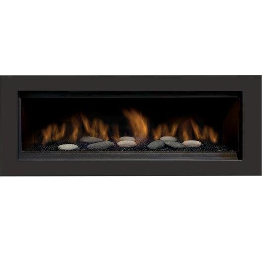 Sierra Flame Austin 65" Natural Gas Direct Vent Linear Fireplace - AUSTIN-65G-NG-DELUXE  Mini Split Systems Direct