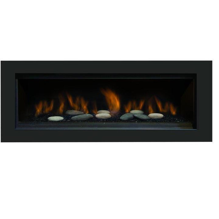 Sierra Flame Austin 65" Natural Gas Direct Vent Linear Fireplace - AUSTIN-65G-NG-DELUXE  Mini Split Systems Direct