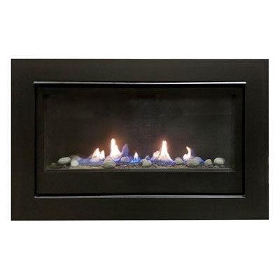 Sierra Flame Boston 36-NG-EI 36-Inch Natural Gas Fireplace -   Mini Split Systems Direct
