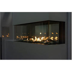 Sierra Flame LYON 48" 4 Sided See Through Natural Gas Fireplace - LYON-48-NG  Mini Split Systems Direct