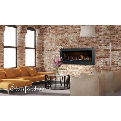 Sierra Flame Stanford 55" Direct Vent Gas Fireplace - Natural Gas -   Mini Split Systems Direct
