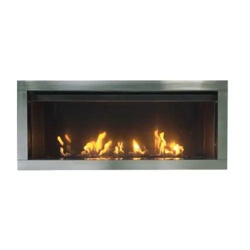 Sierra Flame TAHOE 45" Outdoor Natural Gas Direct Vent Linear Fireplace - TAHOE-45-NG  Mini Split Systems Direct
