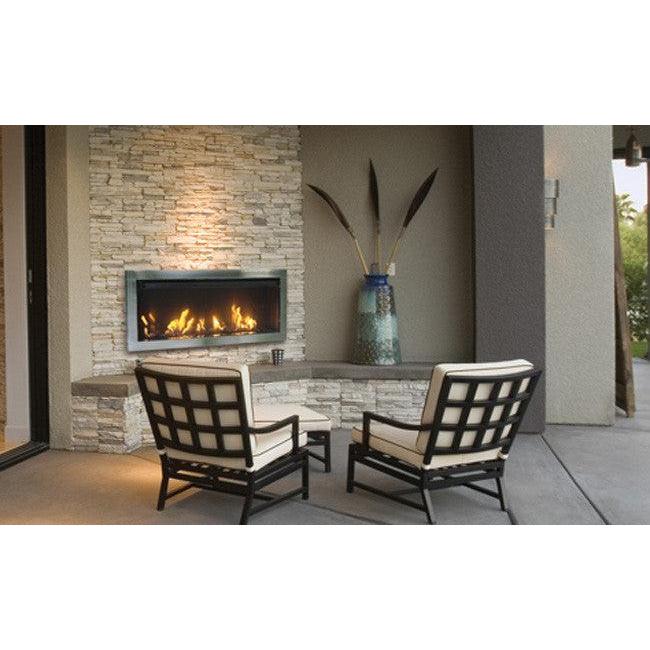 Sierra Flame TAHOE 45" Outdoor Natural Gas Direct Vent Linear Fireplace - TAHOE-45-NG  Mini Split Systems Direct