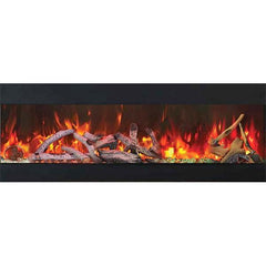 Sierra Flame VIENNA 60" Natural Gas or Liquid Propane Direct Vent Linear Gas Fireplace - VIENNA-60-NG / VIENNA-60-LP  Mini Split Systems Direct
