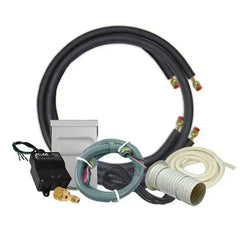 Single Zone Ductless Mini Split Installation Kit - 1/4" x 1/2" Line Set - 15'