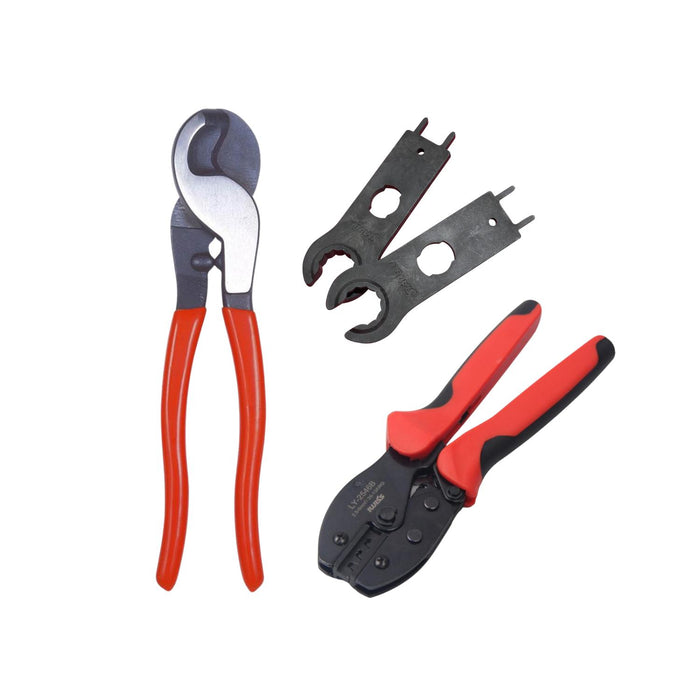 Solar PV Tool Kit | Wire Stripper, Staubli Open End Spanner Set, Cable Cutter 4 AWG to 2/0 AWG - BNDL-TK001  Mini Split Systems Direct