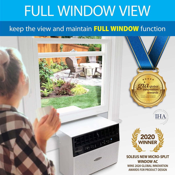 Soleus Air Window Air Conditioner 6000 BTU - WS4-06EW-201  Mini Split Systems Direct