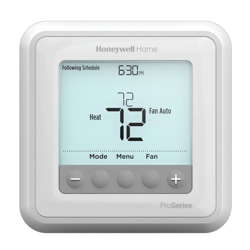 Honeywell Home TH6220U2000 T6 Pro Programmable Thermostat, 2H/1C Heat Pump, 2H/2C Conventional