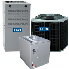 2 Ton 13.4 SEER2 80% AFUE 45,000 BTU ACiQ Gas Furnace and Air Conditioner System - Multi-Positional - R454B
