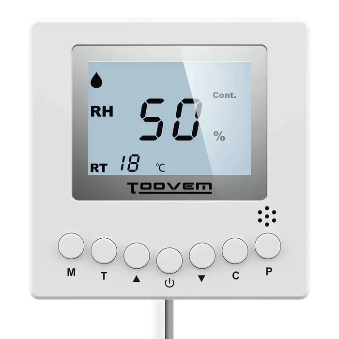 TooVem Remote Controller for Digital Humidity, Temperature, Adapt the Humidity Level, for Basement Crawl Space Dehumidifier - TooVem-Remote  Mini Split Systems Direct