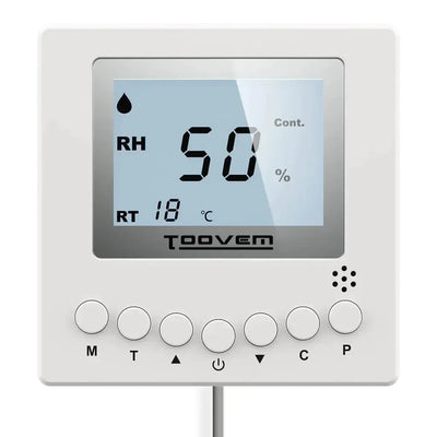 TooVem Remote Controller for Digital Humidity, Temperature, Adapt the Humidity Level, for Basement Crawl Space Dehumidifier - TooVem-Remote  Mini Split Systems Direct