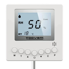 TooVem Remote Controller for Digital Humidity, Temperature, Adapt the Humidity Level, for Basement Crawl Space Dehumidifier