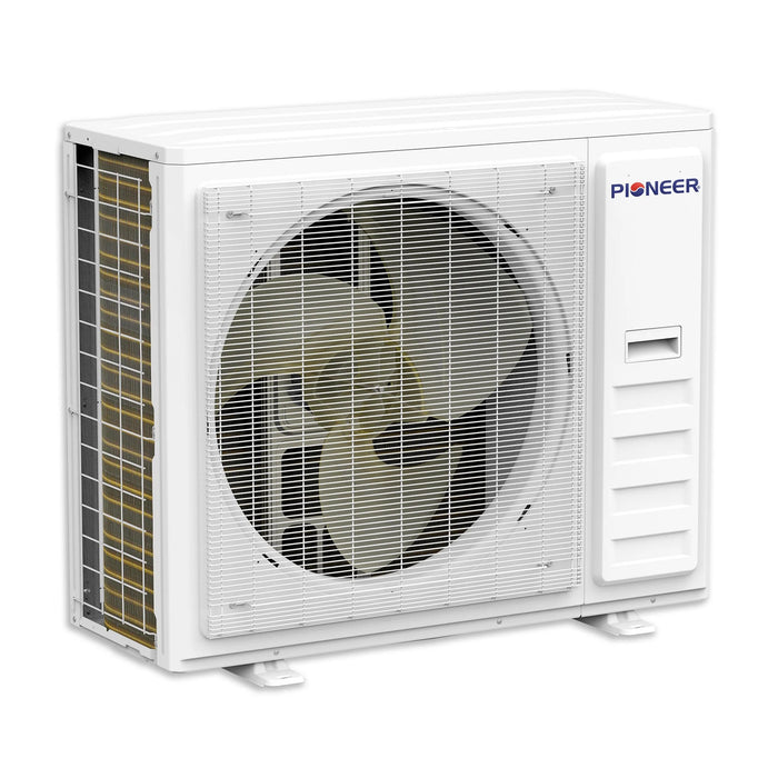 Triple Split 36000 BTU 3-Ton Quantum Ultra Wi-Fi 22.5 SEER2 Energy-Star Multi (3) Zone Wall Mount Air Conditioner Heat Pump 230-Volt - WYT040GLSI24M4-18W-9W-9W  Mini Split Systems Direct