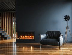 Remii BAY SLIM 3 Sided Smart Electric Fireplace