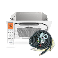Pioneer® Multi Zone 24,000 BTU Quantum Ultra Ceiling Cassette Indoor Section Ductless Mini-Split Wi-Fi Inverter++ Air Conditioner Heat Pump 230V - CT024GLSILCFHG-10S-CT024GLSILCFHG-16S-CT024GLSILCFHG-25S-CT024GLSILCFHG-33S-CT024GLSILCFHG-50S  Mini Split Systems Direct