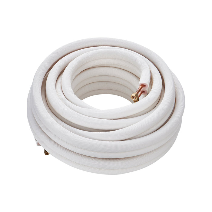 VEVOR 50FT Mini Split Line Set – Durable Copper Tubing & Insulation - JSY-SS-SKU2  Mini Split Systems Direct
