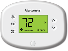 Verdant VX3 Wireless Energy Management Thermostat Kit with built-in Occupancy Detection (RIB Relay Included) - VX3-TW-W-LIT