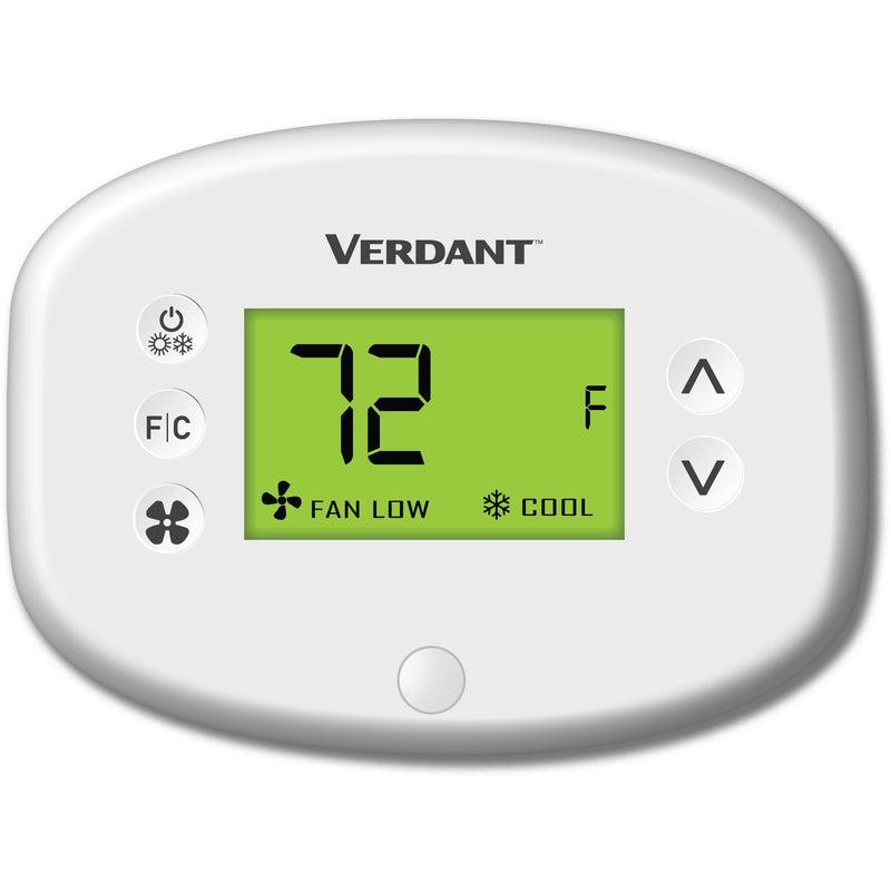 Verdant VX3 Wireless Energy Management Thermostat Kit with built-in Occupancy Detection (RIB Relay Included) - VX3-TW-W-LIT