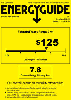Sunpentown WA-S1005H 13,500 BTU Portable Air Conditioner with Cooling & Heating (SACC*: 10,000 BTU)