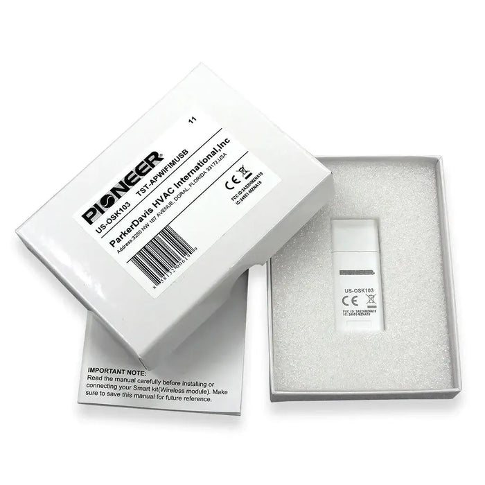 Wireless Internet Remote Programming & Access Dongle for Pioneer® WYS/WS Series Air Conditioner Heat Pump Systems - TST-APWIFIMUSB  Mini Split Systems Direct