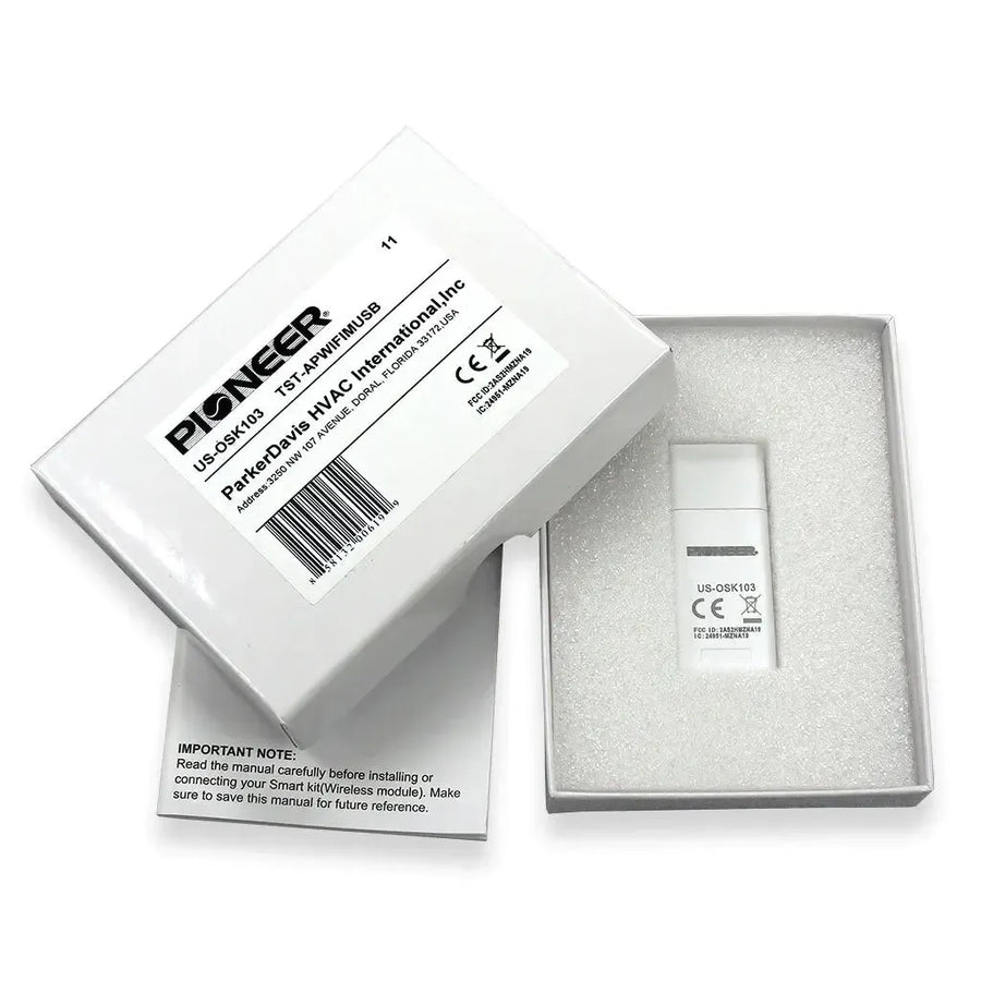 Wireless Internet Remote Programming & Access Dongle for Pioneer® WYS/WS Series Air Conditioner Heat Pump Systems - TST-APWIFIMUSB  Mini Split Systems Direct