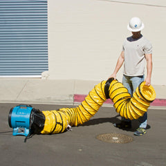 XPOWER 15 Ft. Ducting Hose 8 Inch. Diameter - 8DH15 - 8DH15  Mini Split Systems Direct