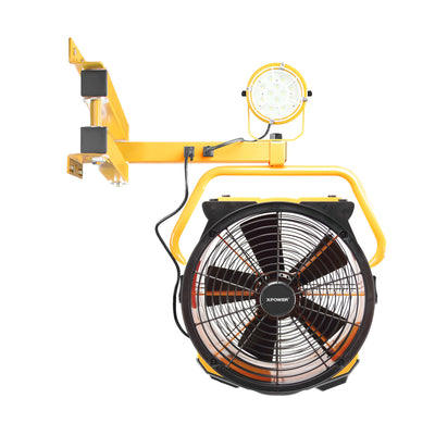XPOWER FA-420K2 1/3 HP 3600 CFM 5 Speed 18