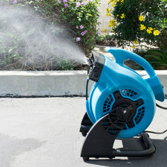 XPOWER FM-48 Portable 3 Speed Outdoor Cooling Misting Fan and High Velocity Air Circulator - FM-48  Mini Split Systems Direct