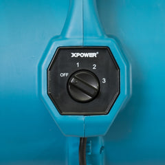 XPOWER FM-48 Portable 3 Speed Outdoor Cooling Misting Fan and High Velocity Air Circulator - FM-48  Mini Split Systems Direct