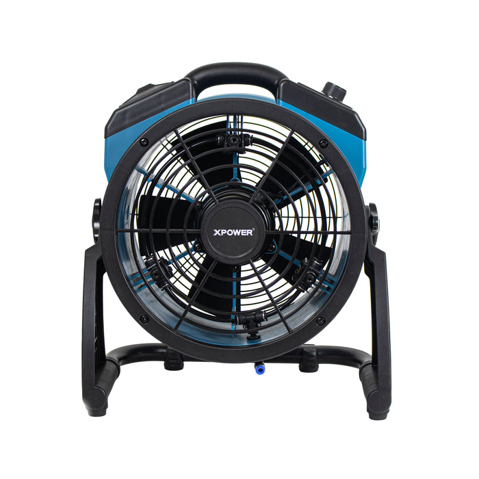 XPOWER FM-65B Multi-Purpose Battery Powered Misting Fan and Air Circulator - FM-65B  Mini Split Systems Direct