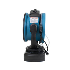 XPOWER FM-68W Multipurpose Oscillating Portable 3 Speed Outdoor Cooling Misting Fan with Built-In Water Pump and Hose - FM-68W  Mini Split Systems Direct