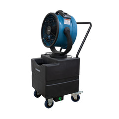XPOWER FM-88WK Multipurpose Oscillating 3 Speed Outdoor Cooling Misting Fan with Built-In Water Pump, Hose, and WT-45 Mobile Water Reservoir Tank - FM-88WK  Mini Split Systems Direct