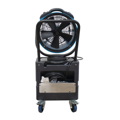 XPOWER FM-88WK Multipurpose Oscillating 3 Speed Outdoor Cooling Misting Fan with Built-In Water Pump, Hose, and WT-45 Mobile Water Reservoir Tank - FM-88WK  Mini Split Systems Direct
