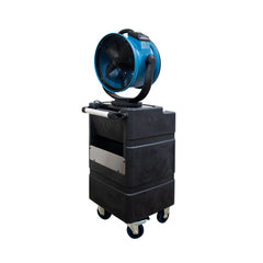 XPOWER FM-88WK2 Multipurpose Oscillating 3 Speed Outdoor Cooling Misting Fan with Built-In Water Pump, Hose, and WT-90 Mobile Water Reservoir Tank - FM-88WK2  Mini Split Systems Direct
