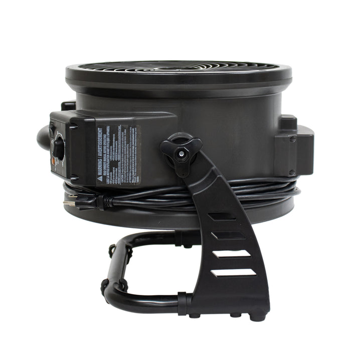 XPOWER M-25 1450 CFM Variable Speed Brushless DC Motor Axial Air Mover with Ozone Generator - M-25  Mini Split Systems Direct