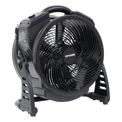 XPOWER M-25B Cordless Rechargeable Axial Air Mover with Ozone Generator - M-25B  Mini Split Systems Direct