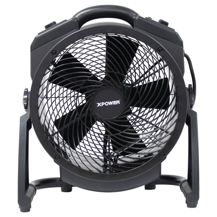 XPOWER M-25B Cordless Rechargeable Axial Air Mover with Ozone Generator - M-25B  Mini Split Systems Direct