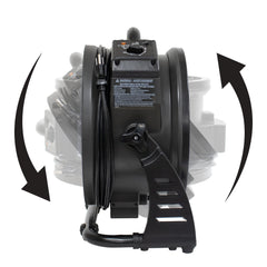 XPOWER M-25B Cordless Rechargeable Axial Air Mover with Ozone Generator - M-25B  Mini Split Systems Direct
