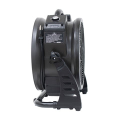 XPOWER M-25B Cordless Rechargeable Axial Air Mover with Ozone Generator - M-25B  Mini Split Systems Direct