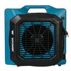 XPOWER PL-700A 1/3 HP 1050 CFM 3 Speed Low Profile Air Mover, Floor Fan, Carpet Dryer with Built-in Power Outlets - PL-700A-Blue-PL-700A-Red  Mini Split Systems Direct
