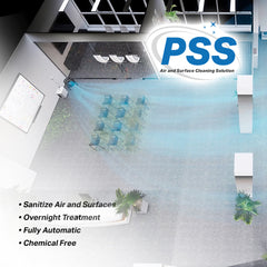 XPOWER PSS2 Olympus PLUS Programmable Sanitizing System, Automatic (PSS), 600 CFM HEPA Air Purifier, Air Mover + Ozone Generator with Digital Timer - PSS2  Mini Split Systems Direct
