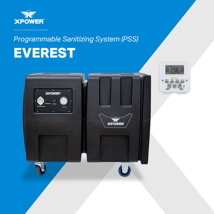 XPOWER PSS3 Everest Programmable Sanitizing System (PSS) - PSS3  Mini Split Systems Direct